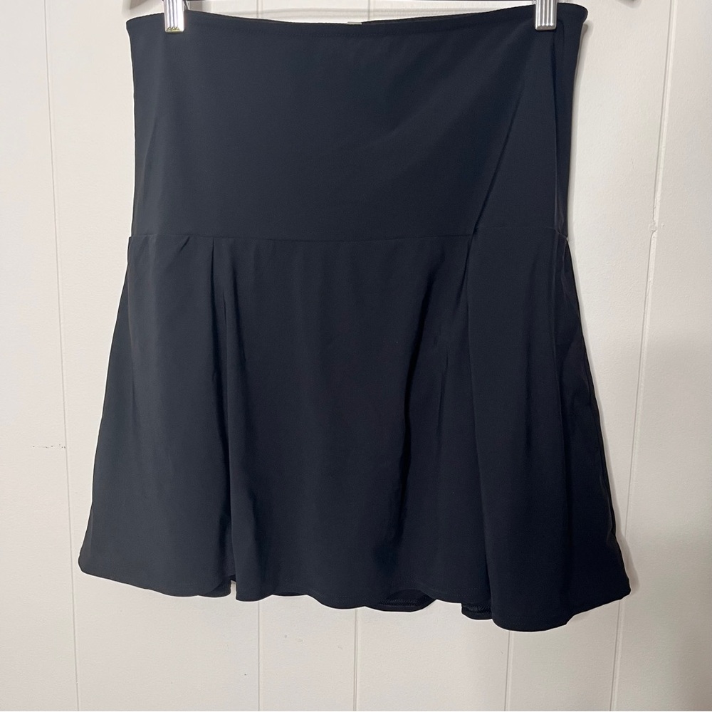 Lands' End Black Swim Skirt
